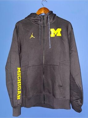 University of Michigan Jordan Men's Zip Hoodie